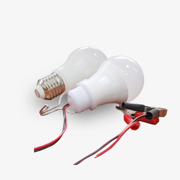 Bóng LED bulb A60N1/9W.DC 6500K (12-24VDC Kẹp)