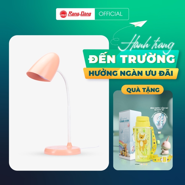 Đèn bàn LED cảm ứng RD-RL-38.Plus 6W tặng kèm Bình nước học sinh