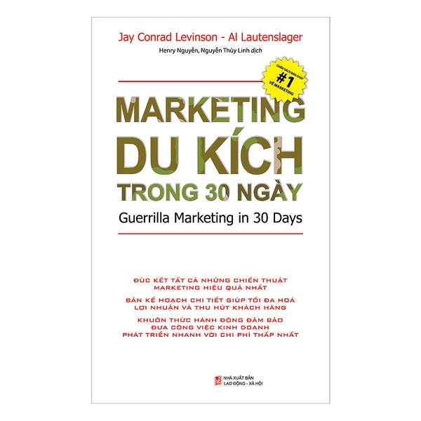 Marketing Du Kích Trong 30 Ngày (Tái Bản 2018)