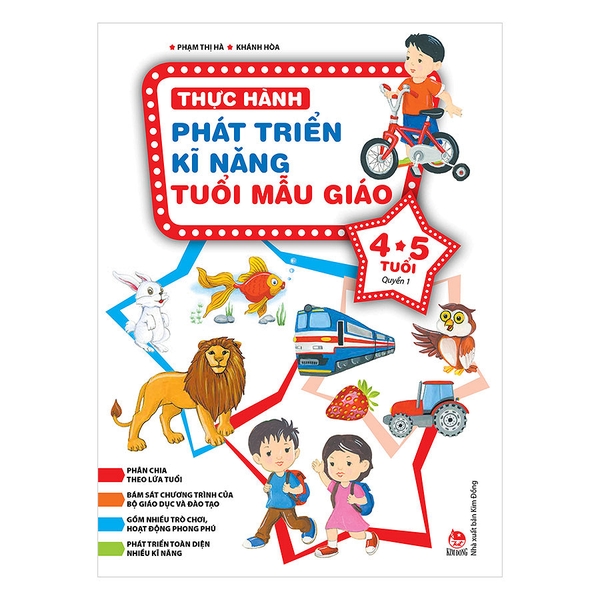 Thực Hành Phát Triển Kĩ Năng Tuổi Mẫu Giáo 4-5 Tuổi (Quyển 2)