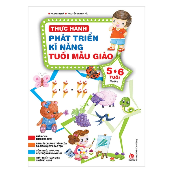 Thực Hành Phát Triển Kĩ Năng Tuổi Mẫu Giáo 5-6 Tuổi (Quyển 1)