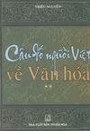 Câu đố người Việt về Văn hoá