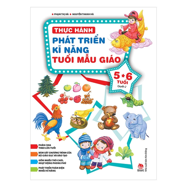 Thực Hành Phát Triển Kĩ Năng Tuổi Mẫu Giáo 5-6 Tuổi (Quyển 2)
