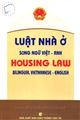 Luật nhà ở - Song ngữ Anh - Việt