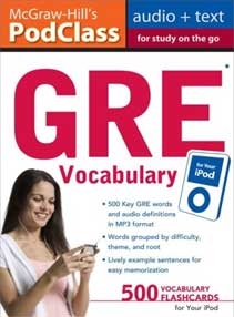 McGraw-Hill's PodClass GRE Vocabulary (MP3 Disk)