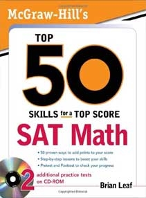 Top 50 Skills for a Top Score: SAT Math with CD