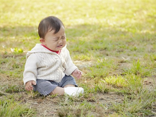 Bố mẹ nên thống nhất và không để người khác xen vào khi bé ăn vạ