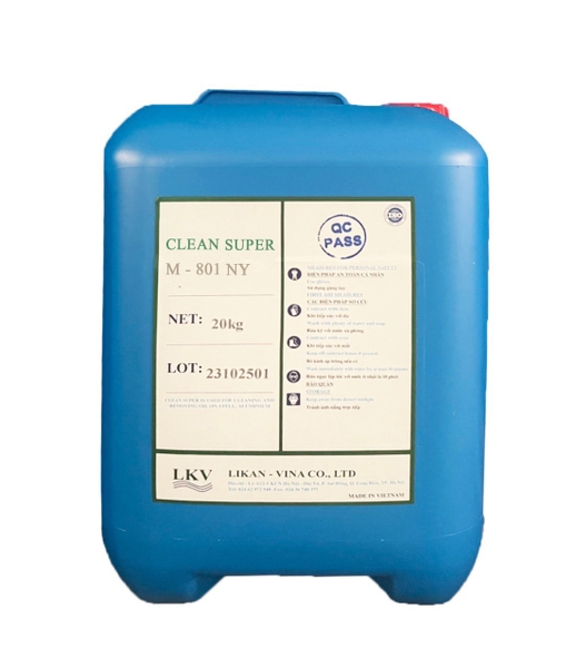 CHẤT TẨY RỬA CLEAN SUPER M-801 NY