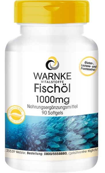 VIÊN DẦU CÁ FISCHOL OMEGA3 1000MG - WARNKE