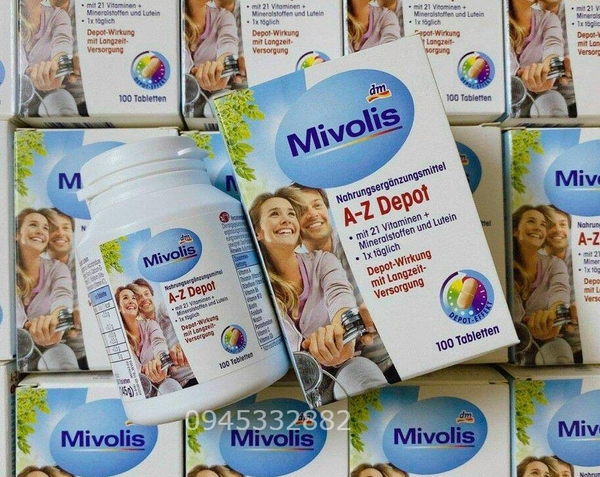 Vitamin tổng hợp mivolis AZ depot cho cơ thể khỏe mạnh