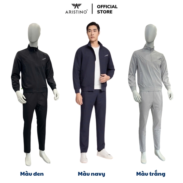 Bộ đồ Gió Thu đông Aristino AJS011BZ Màu: Đen 8, Xám 120, Xanh tím than 150