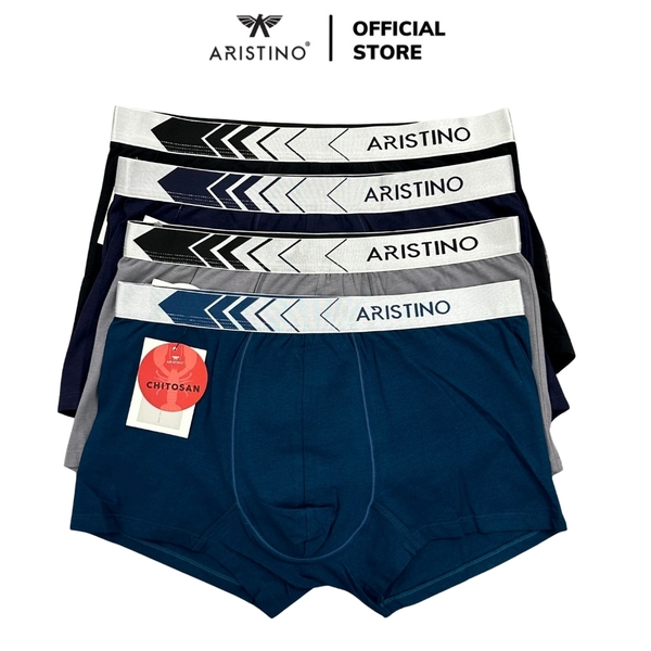 Quần Lót Nam Aristino ABX01807 kiểu sịp boxer chất liệu cotton mềm mịn