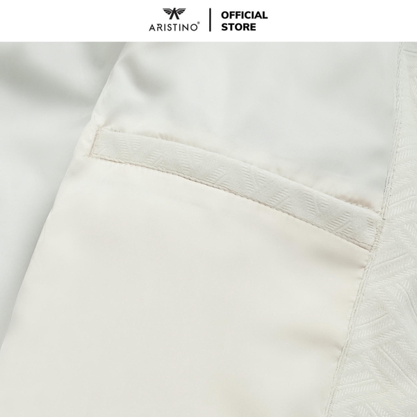 Áo khoác Aristino AJK025BZ Màu: Be 20 Jacquard họa tiết, Nâu 10 Jacquard họa tiết, Xám 44 Jacquard họa tiết