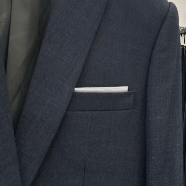 Bộ Veston VIỆT TUẤN COMPLET-580 màu ghi đậm trơn