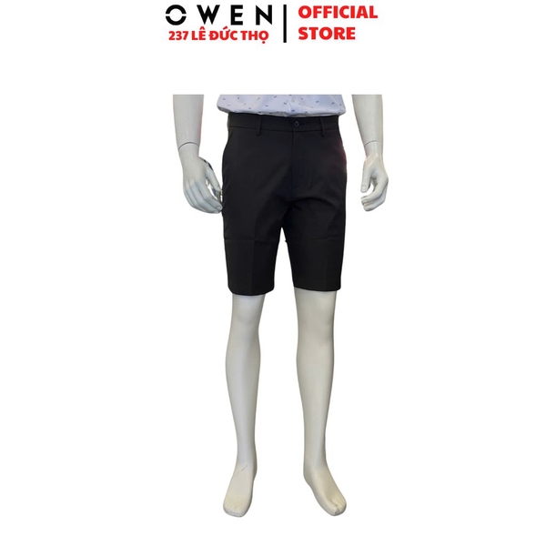 Quần Short Nam Owen SV263022 màu xám đậm dáng J-form chất liệu polyester
