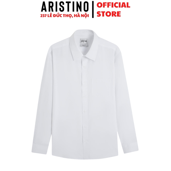 Áo sơ mi trắng dài tay Aristino ALSR02F