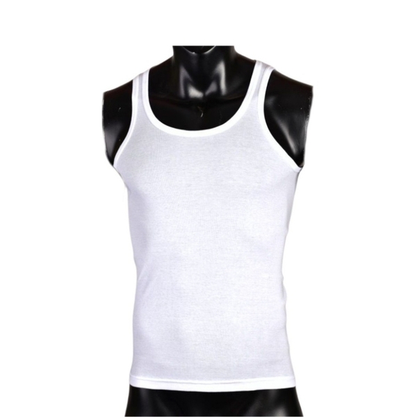 Áo Ba Lỗ Nam Owen LAW232583 (LAW258031) màu trắng Dáng Slim Fit vải cotton