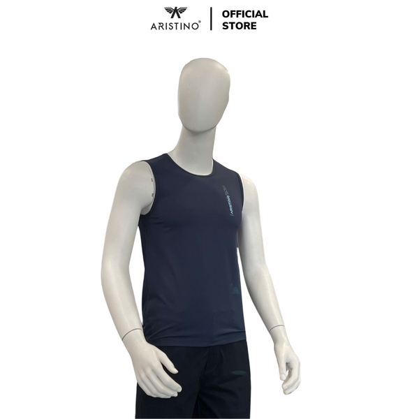 Áo Ba Lỗ Nam Aristino ATL008AS0 Màu: Xanh tím than 5