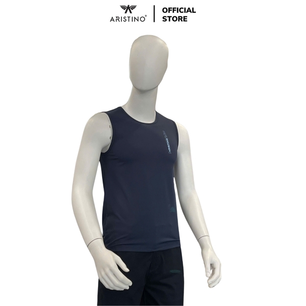 Áo Ba Lỗ Nam Aristino ATL008AS0 Màu: Xanh tím than 5