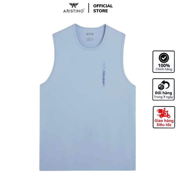 Áo Ba Lỗ Nam Aristino ATL011AS0 Màu: Xám xanh 14