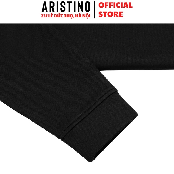 Áo Halfzip Nam Aristino AHZ005BH0 Regular Fit – Đen 18 / Xám 12