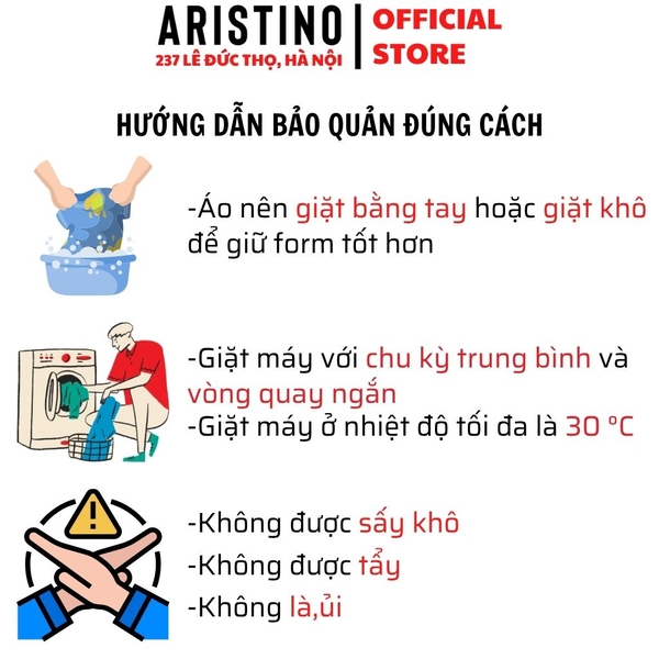 Áo Nỉ Sweatshirt Nam Aristino ASW002BH0 – Trắng Regular Fit