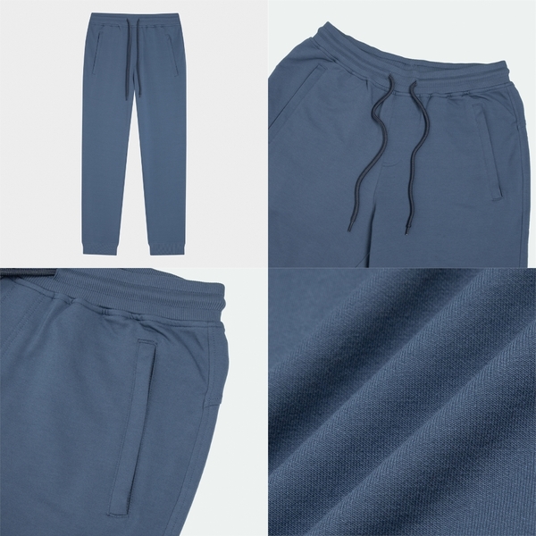 Bộ đồ thun thu đông Aristino ALH010W3 màu Xám 197, Xanh tím than 24