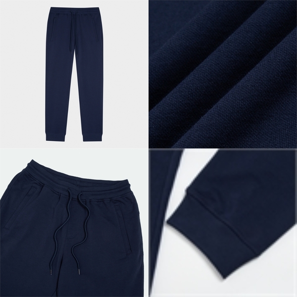 Bộ đồ thun thu đông Aristino ALH010W3 màu Xám 197, Xanh tím than 24