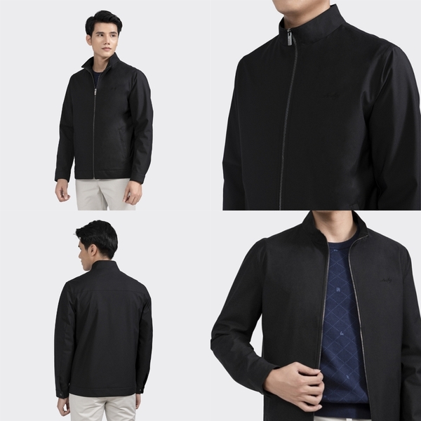 Áo khoác Aristino AJK006W2 Màu Xanh tím than 41, Xanh biển 42, Đen 1