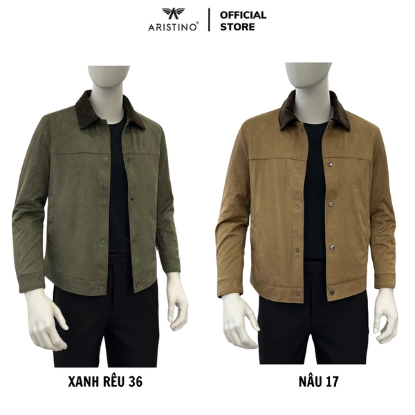 Áo khoác Aristino AJK025BS0 Màu: Nâu 17, Xanh rêu 36