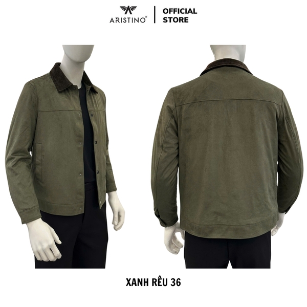 Áo khoác Aristino AJK025BS0 Màu: Nâu 17, Xanh rêu 36