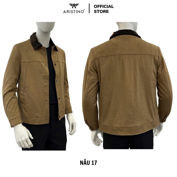 Áo khoác Aristino AJK025BS0 Màu: Nâu 17, Xanh rêu 36