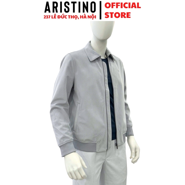 Áo khoác Aristino AJK033BS0 Áo khoác 2 lớp Màu: Đen 1, Nâu 150, Xám 47, Xanh tím than 41