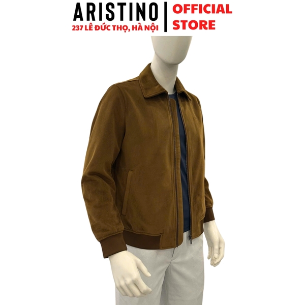 Áo khoác Aristino AJK033BS0 Áo khoác 2 lớp Màu: Đen 1, Nâu 150, Xám 47, Xanh tím than 41