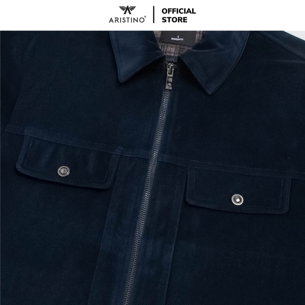 Áo khoác Aristino AJK045BZ Màu: Nâu 150, Xám 47, Xanh cổ vịt 62, Xanh tím than 41