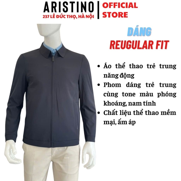 Áo khoác Aristino AJK702BH0 Màu Đen 2, Xanh tím than 1