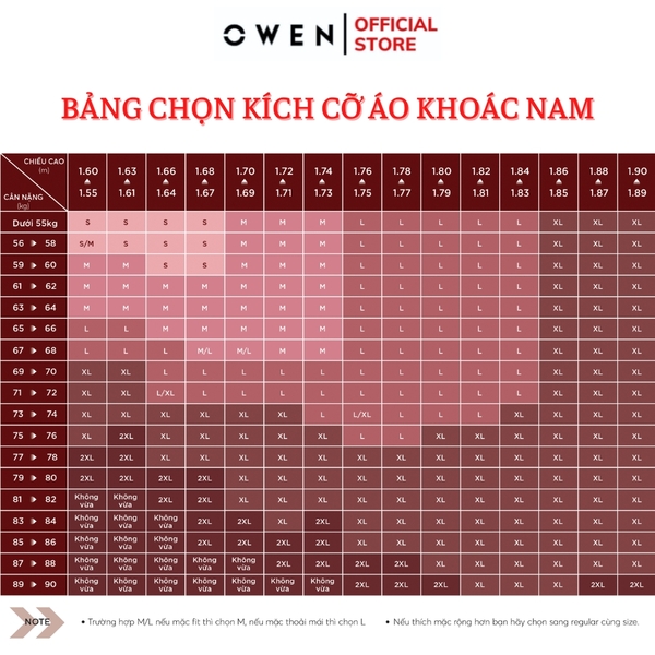 Áo Khoác Jacket Owen JK241493 màu xanh đậm dáng regular fit, cổ bẻ, khóa kéo, tay và gấu suông chất liệu polyester