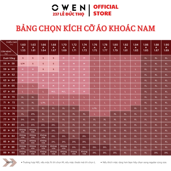 Áo Khoác Jacket Owen JK256072 màu be dáng regular fit cổ bẻ, khóa kéo, cổ tay áo có cúc bấm,bo gấu chất liệu Nylon Spandex