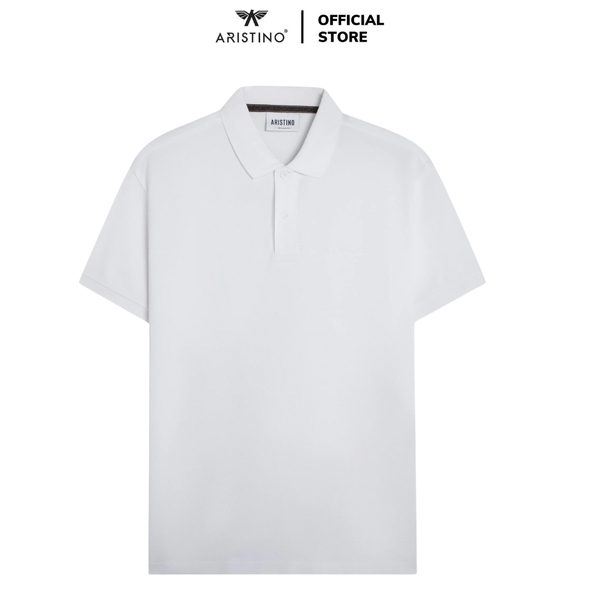Áo Thun Polo Nam Cổ Bẻ Aristino APS011AS1 Màu: Trắng 6