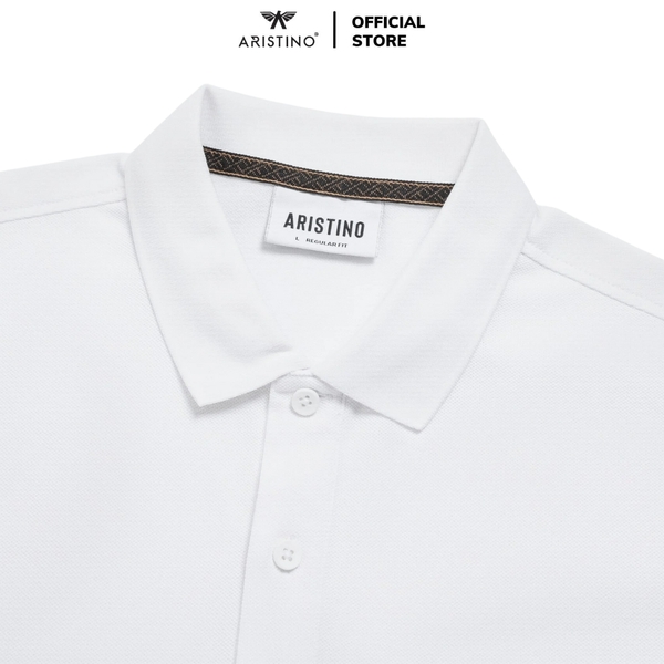 Áo Thun Polo Nam Cổ Bẻ Aristino APS011AS1 Màu: Trắng 6