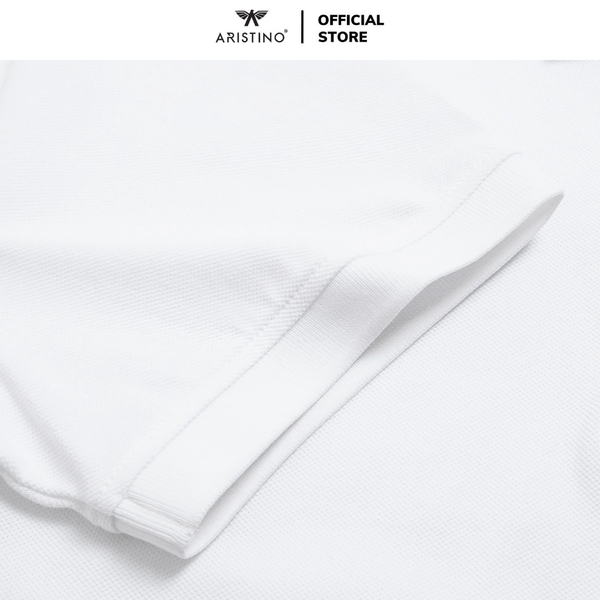 Áo Thun Polo Nam Cổ Bẻ Aristino APS011AS1 Màu: Trắng 6