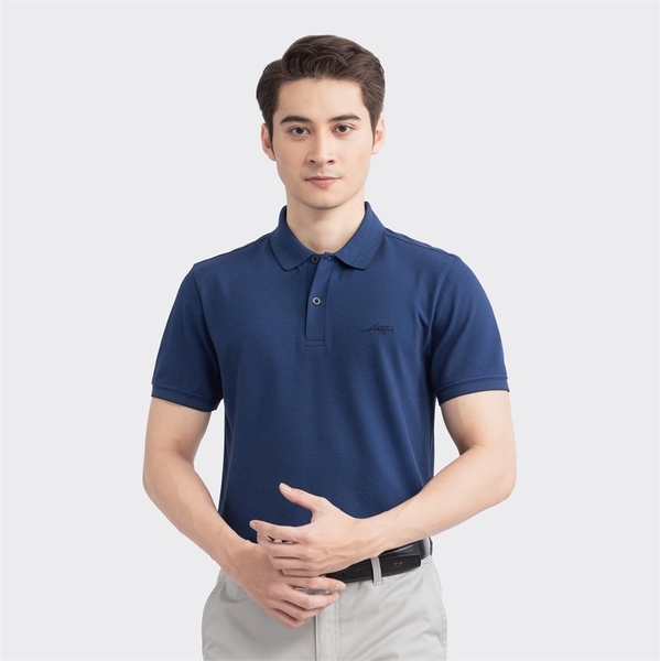 Áo Thun Polo Nam Cổ Bẻ Aristino APS115S3 màu Hồng 03, Xanh tím than 35