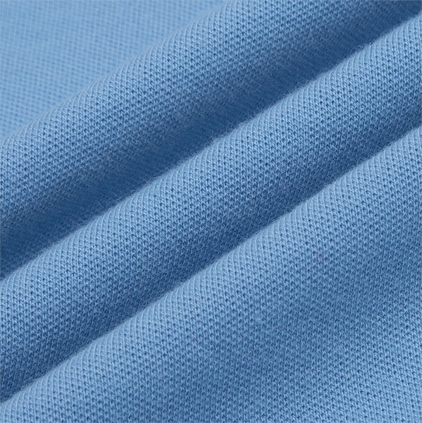 Áo Thun Polo Nam Cổ Bẻ Aristino APS122S3 màu xanh biển 221 kẻ jacquard