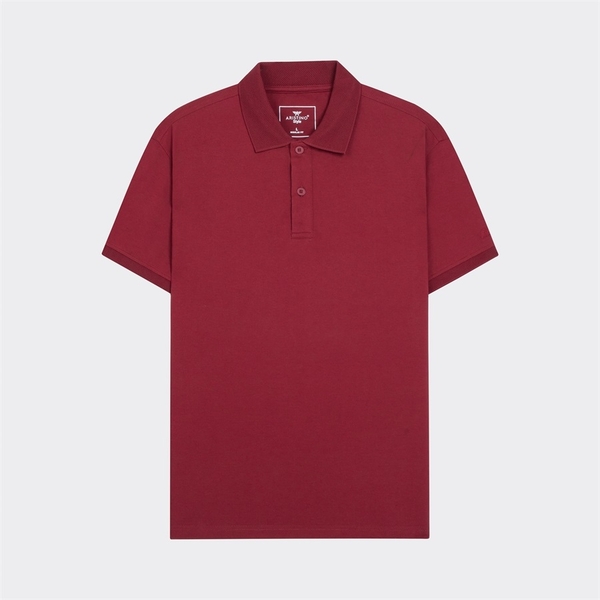 Áo Thun Polo Nam Cổ Bẻ Aristino APSR09 màu Đỏ booc đô 6, Trắng 6, Xanh biển 67, Xanh tím than 24