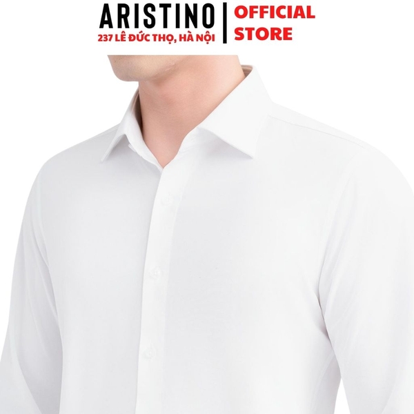 Áo Sơ Mi Trắng Nam Aristino Business 1LSR16S Slim Fit