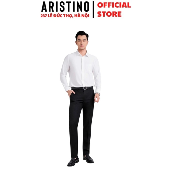 Áo Sơ Mi Trắng Nam Aristino Business 1LSR23S Regular Fit Không Túi