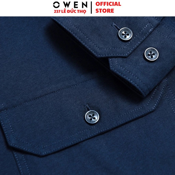Áo sơ mi nam dài tay Owen AJ255032DT