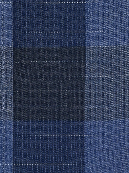 Áo Sơ Mi Nam Tay Dài Owen AR23391D Màu Xanh Navy Đậm Kẻ Caro To Dáng Regular Fit Có Túi Chất Liệu Sợi Bạch Đàn