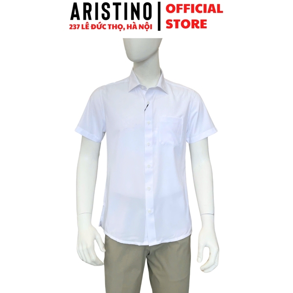 Áo sơ mi trắng ngắn tay Aristino ASSR05F