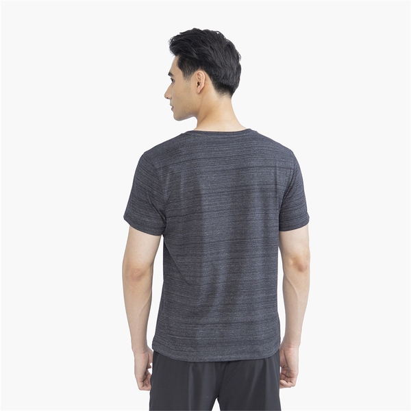 Áo Thun Nam Ngắn Tay Không Cổ ARISTINO ATS041S2 dáng Regular fit vải Cotton